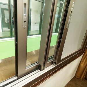 Персонализирани две или три колоезидни бронзови плъзгащи се рамки на прозорци и врати